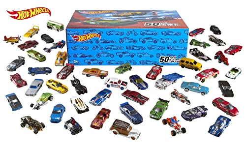 Foto 2 pulgar | Toy Hot Wheels Cars Variety, Paquete De 50 Unidades Para Más De 3 Años - Venta Internacional.