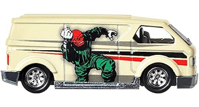 Foto 3 | Vehículo De Juguete Hot Wheels Captain America Mbk Van A Escala 1:64 - Venta Internacional.