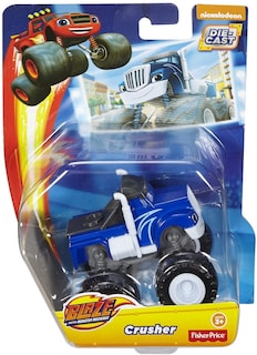 Foto 5 | Fisher-price Nickelodeon Blaze &, The Monster Machines, Núcleo De Trituradora - Venta Internacional.