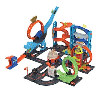 Foto 7 | Set De Pista De Coches De Juguete Hot Wheels City Transforming Race Tower - Venta Internacional.