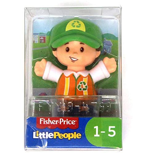 Foto 2 pulgar | Trabajador De Reciclaje Toy Fisher-price Little People Con Camión - Venta Internacional.