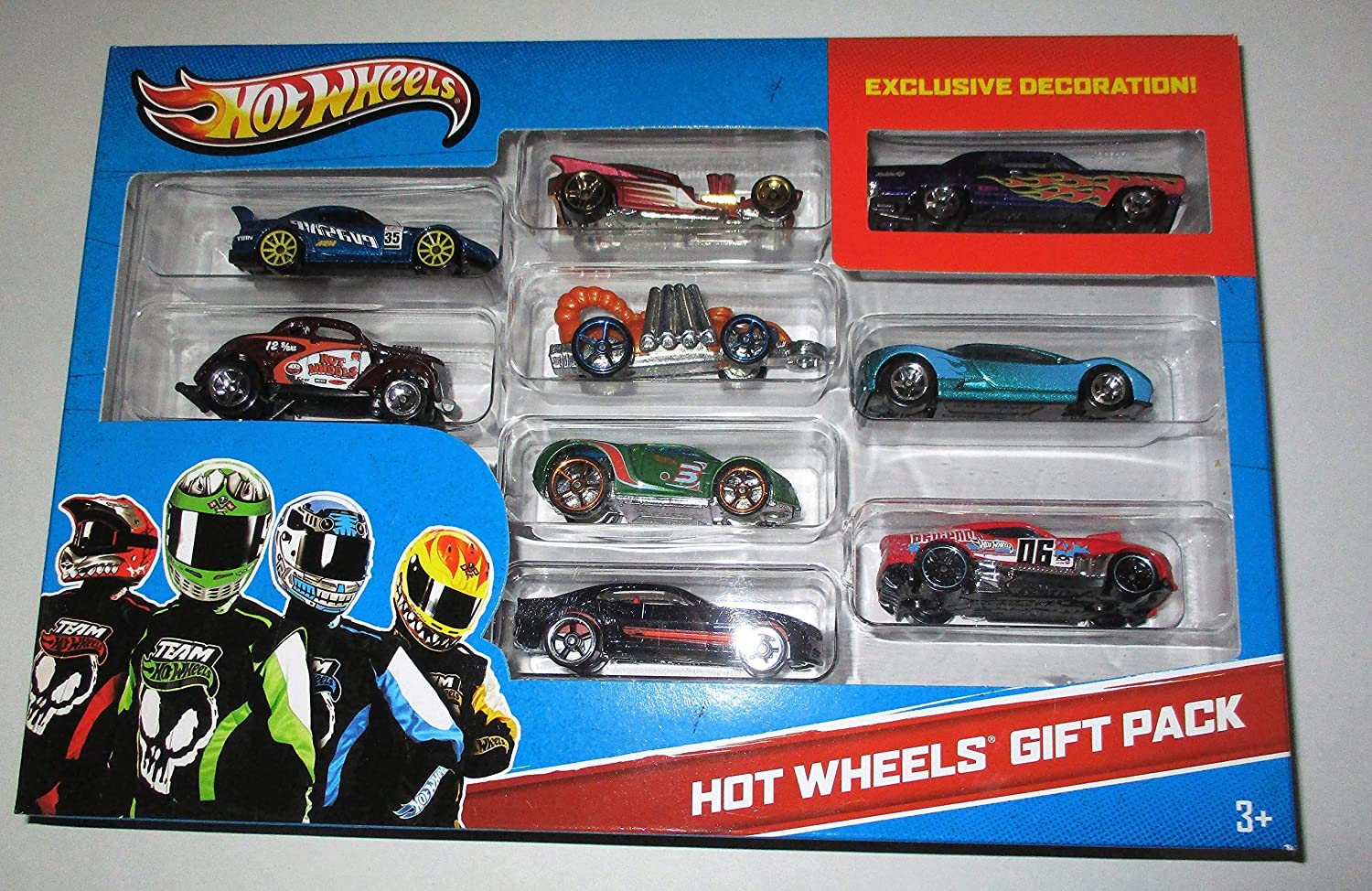 Foto 4 pulgar | Paquete De Regalo Hot Wheels Para 9 Autos (los Estilos Pueden Variar), Multicolor (x6999) - Venta Internacional.