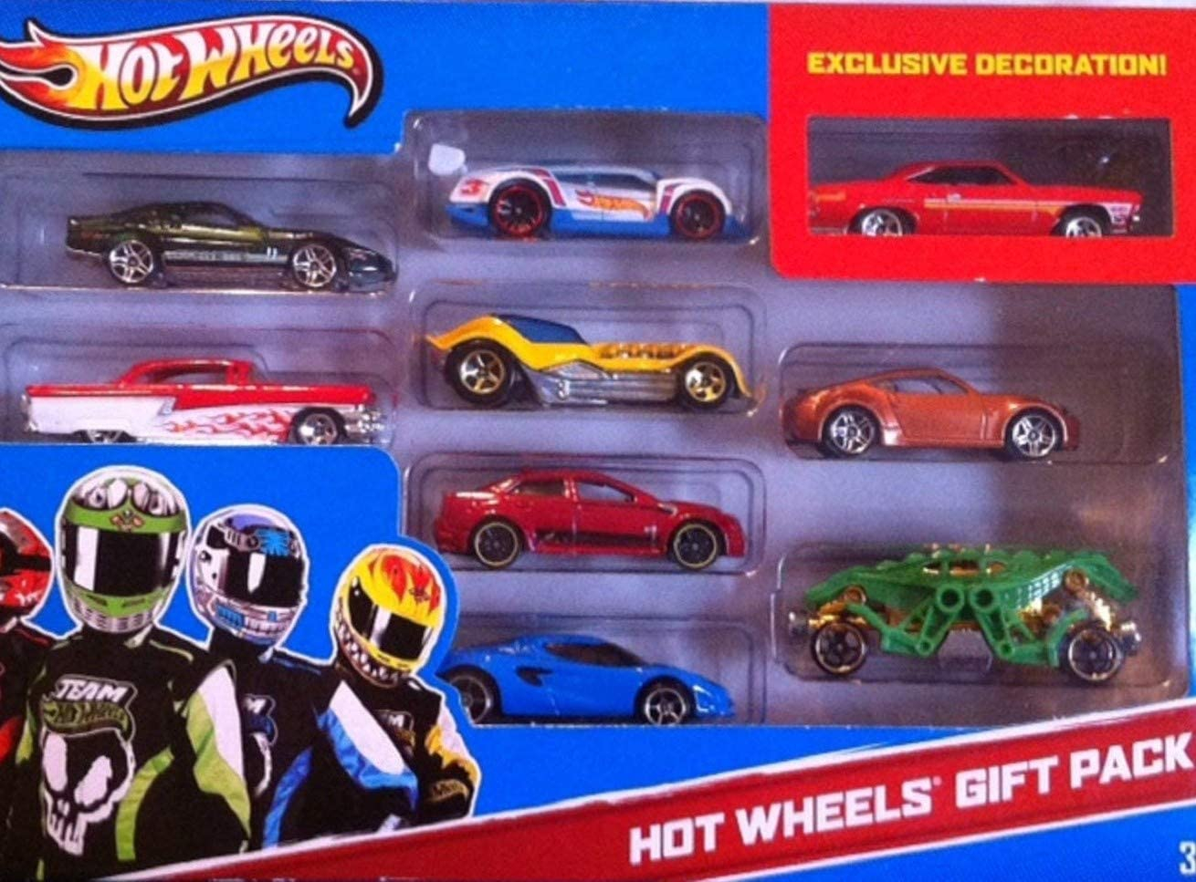 Foto 7 pulgar | Paquete De Regalo Hot Wheels Para 9 Autos (los Estilos Pueden Variar), Multicolor (x6999) - Venta Internacional.