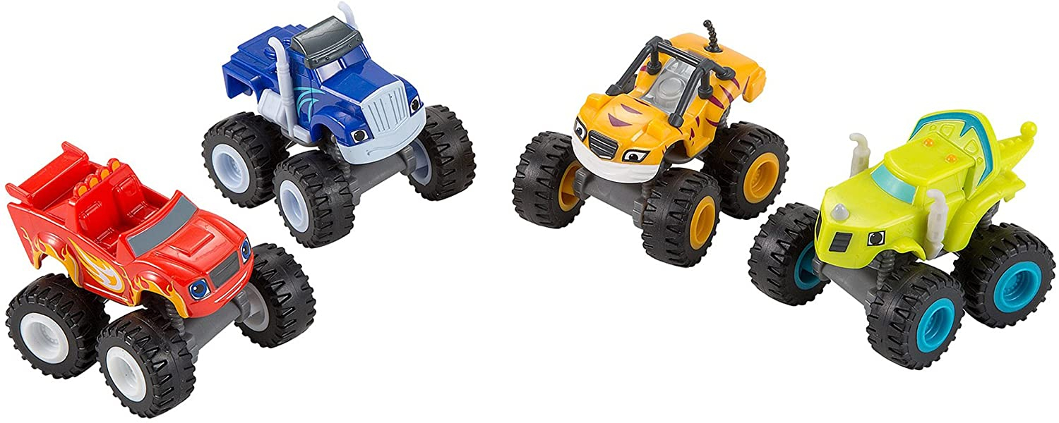 Foto 2 pulgar | Fisher-price Nickelodeon Blaze &amp, The Monster Machines, Blaze &amp, Friends - Venta Internacional.