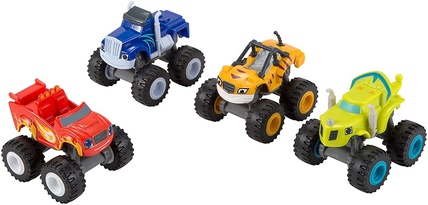 Foto 3 pulgar | Fisher-price Nickelodeon Blaze &amp, The Monster Machines, Blaze &amp, Friends - Venta Internacional.