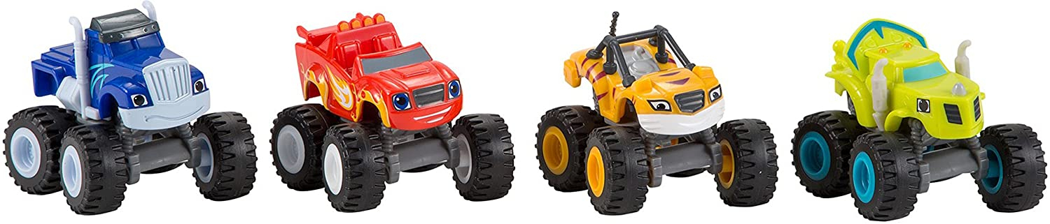 Foto 4 pulgar | Fisher-price Nickelodeon Blaze &amp, The Monster Machines, Blaze &amp, Friends - Venta Internacional.