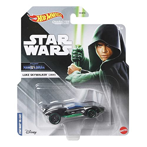 Foto 2 pulgar | Auto Fundido A Presión Hot Wheels Star Wars Luke Skywalker Jedi 1:64 - Venta Internacional.