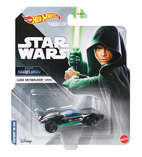 Foto 3 pulgar | Auto Fundido A Presión Hot Wheels Star Wars Luke Skywalker Jedi 1:64 - Venta Internacional.