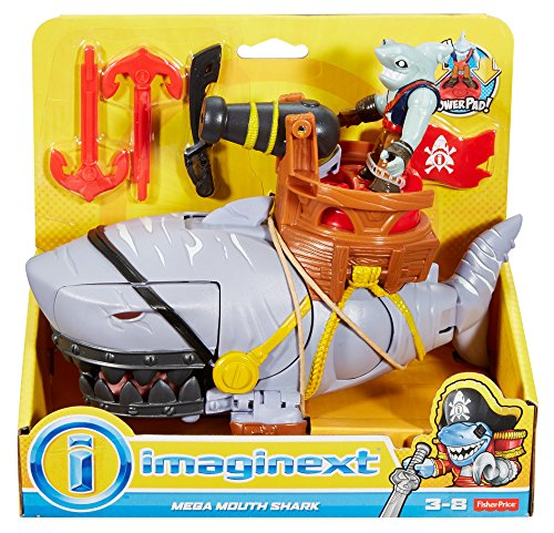 Foto 6 | Fisher-price Imaginext Mega Mouth Shark - Venta Internacional