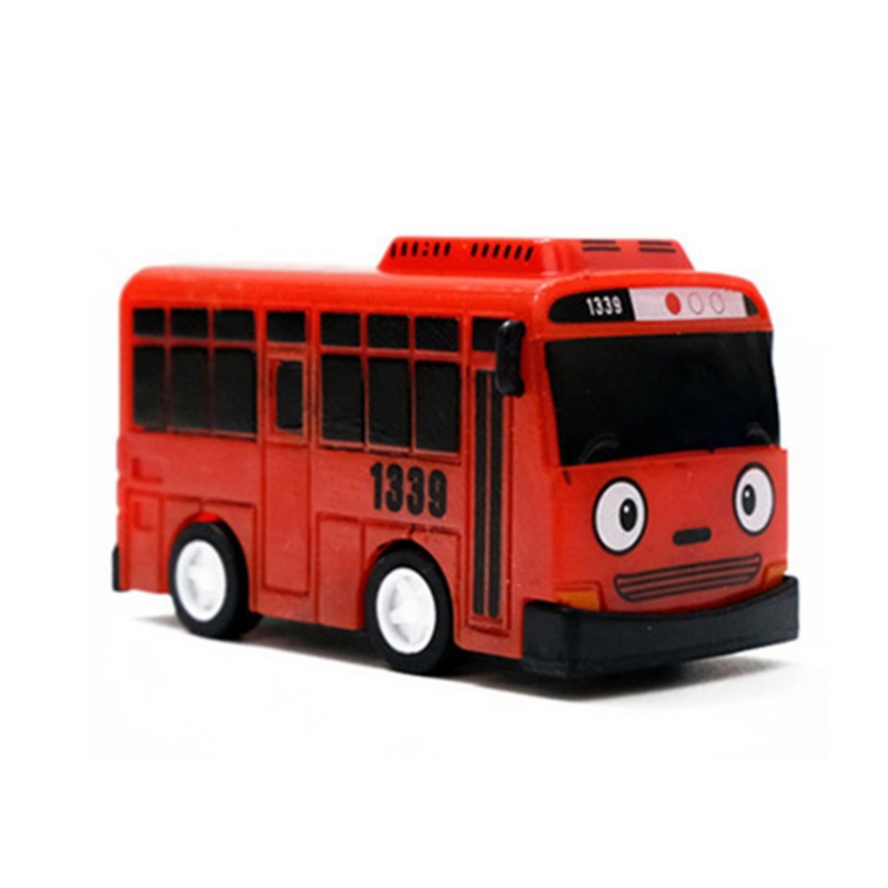 Foto 5 pulgar | Toy Bus Mini Pull Back Car, Anime Coreano Para Niños, Set De 4 - Venta Internacional.