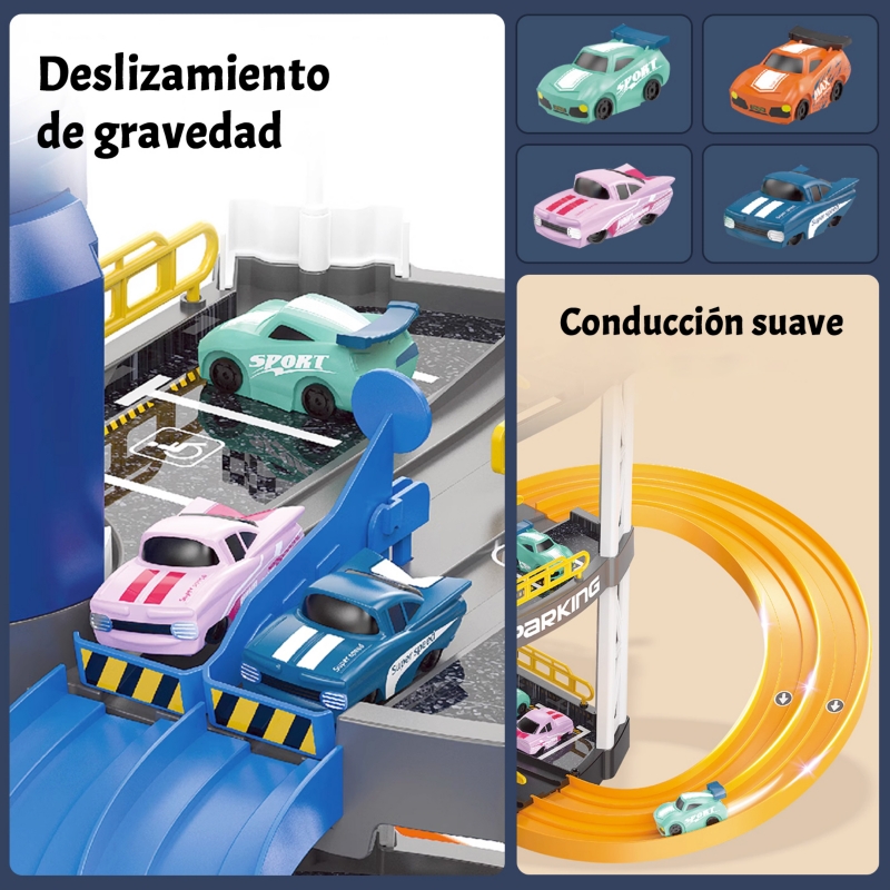 Foto 4 pulgar | Toy Tracks Cars Con Música Career Lifter Para Niños - Venta Internacional.