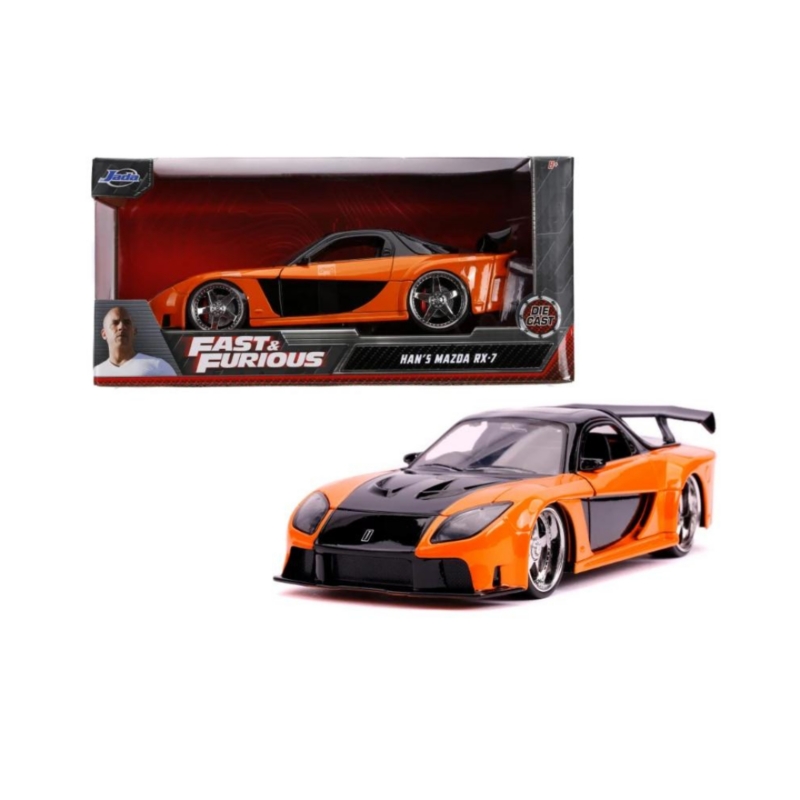 Coche Fundido A Presión Jada Toys Mazda Rx7 Veilside Han Fast Furious 3  - Venta Internacional.