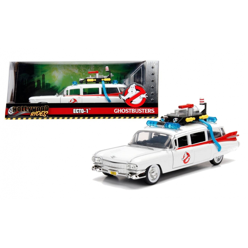 Foto 2 pulgar | Coche Fundido A Presión Jada 99731 A Escala 1:24 Ecto 1 Ghostbusters - Venta Internacional.