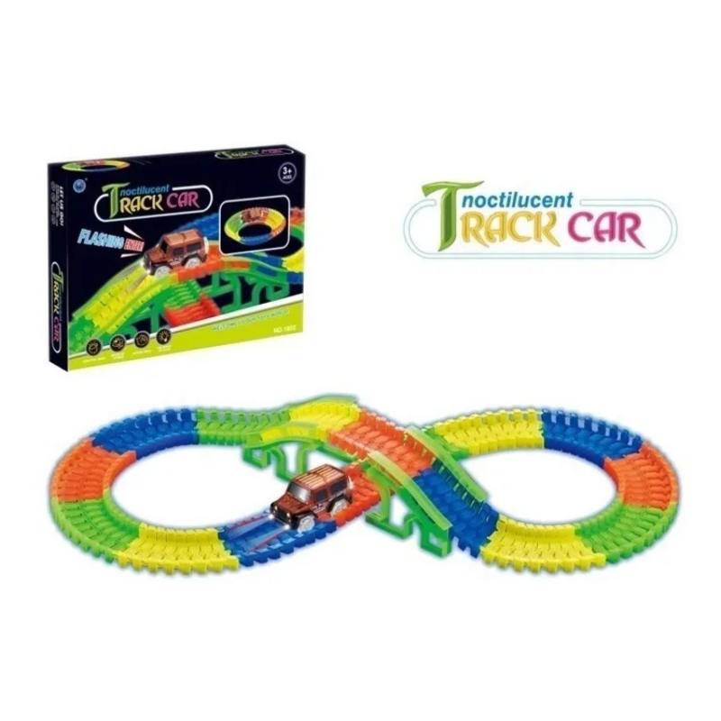 Foto 2 pulgar | Toy Track Car Magica Luminous Con 128 Piezas De Colores - Venta Internacional.