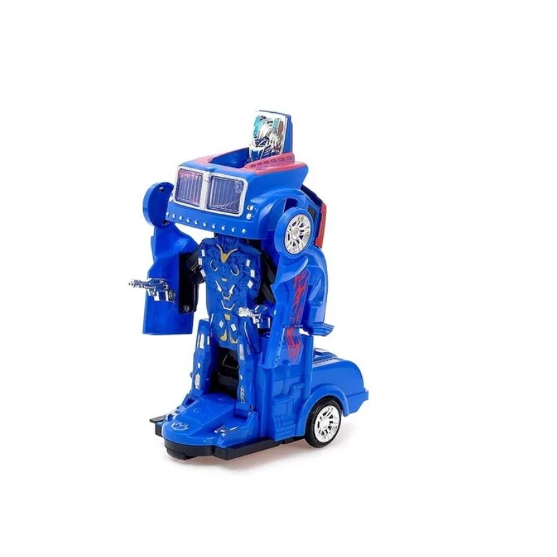 Foto 2 pulgar | Camión Transformer Optimus Prime con Sonido y Luz - Azul - Venta Internacional