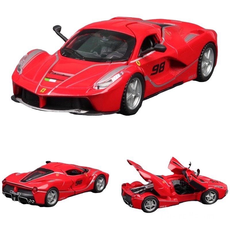 Foto 4 pulgar | Coche Miniatura Ferrari La Ferrari Escala 1:32 con Luces - Venta Internacional