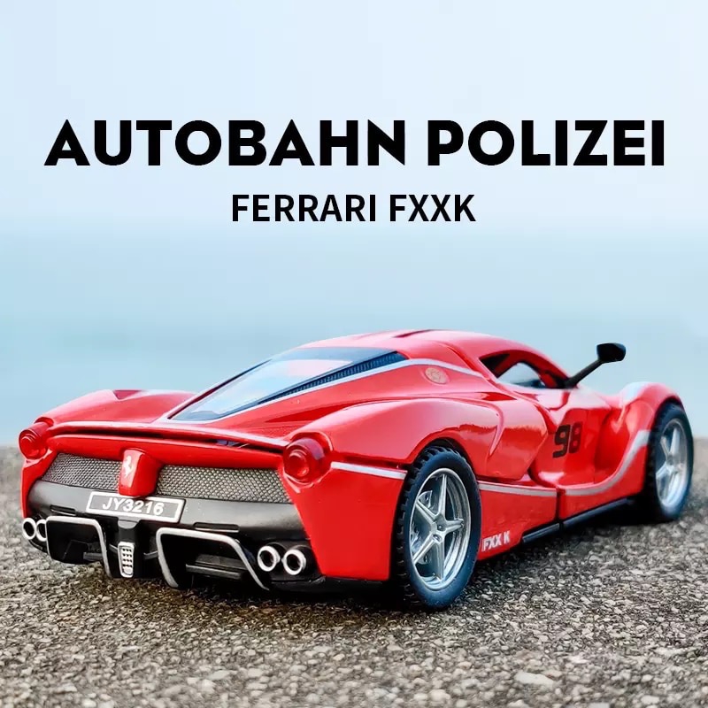 Foto 6 pulgar | Coche Miniatura Ferrari La Ferrari Escala 1:32 con Luces - Venta Internacional