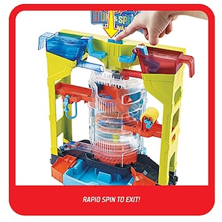 Foto 4 | Juego De Lavado De Autos Hot Wheels Mattel Stunt & Splash - Venta Internacional.