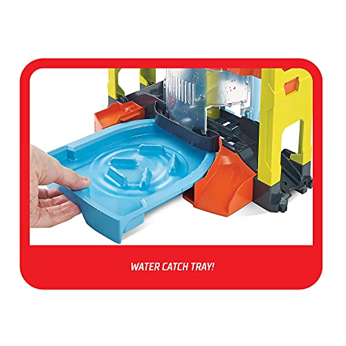 Foto 6 pulgar | Juego De Lavado De Autos Hot Wheels Mattel Stunt & Splash - Venta Internacional.