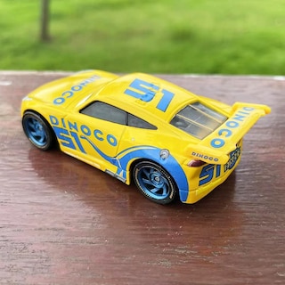 Foto 5 | Coche de Juguete Keeymoo Diecast Amarillo 1:55 de Metal - Venta Internacional