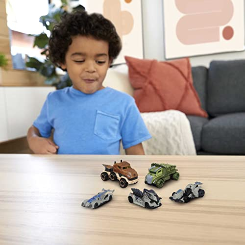 Foto 3 pulgar | Pack De 5 Coches Con Personajes De Jurassic World Dominion D - Venta Internacional.