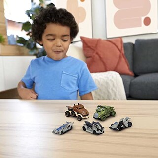 Foto 2 | Pack De 5 Coches Con Personajes De Jurassic World Dominion D - Venta Internacional.
