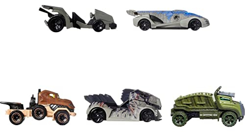 Foto 5 pulgar | Pack De 5 Coches Con Personajes De Jurassic World Dominion D - Venta Internacional.