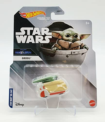 Foto 5 pulgar | Coche Fundido Star Wars Hot Wheels Character Cars Grogu - Venta Internacional