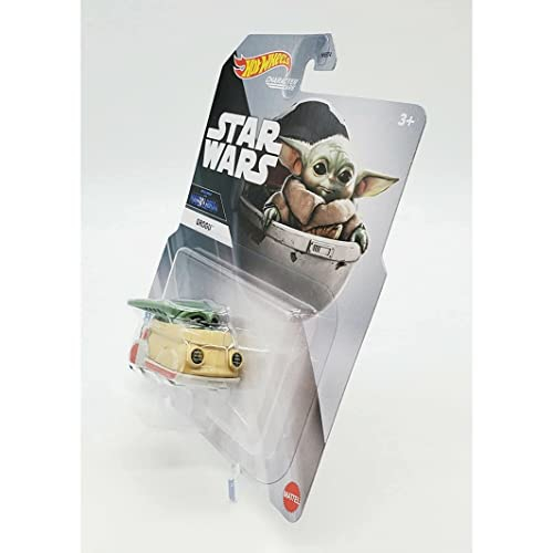 Foto 7 pulgar | Coche Fundido Star Wars Hot Wheels Character Cars Grogu - Venta Internacional