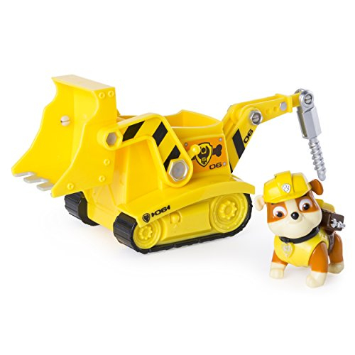 Figura Y Vehículo De La Patrulla Canina, Excavadora Rubble's - Venta Internacional.