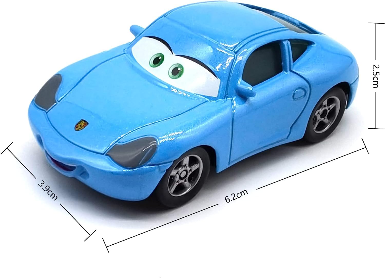 Foto 2 | Toy Cars Movie Flmenunu Sally a Escala 1:55 Metal Fundido a Presión - Venta Internacional