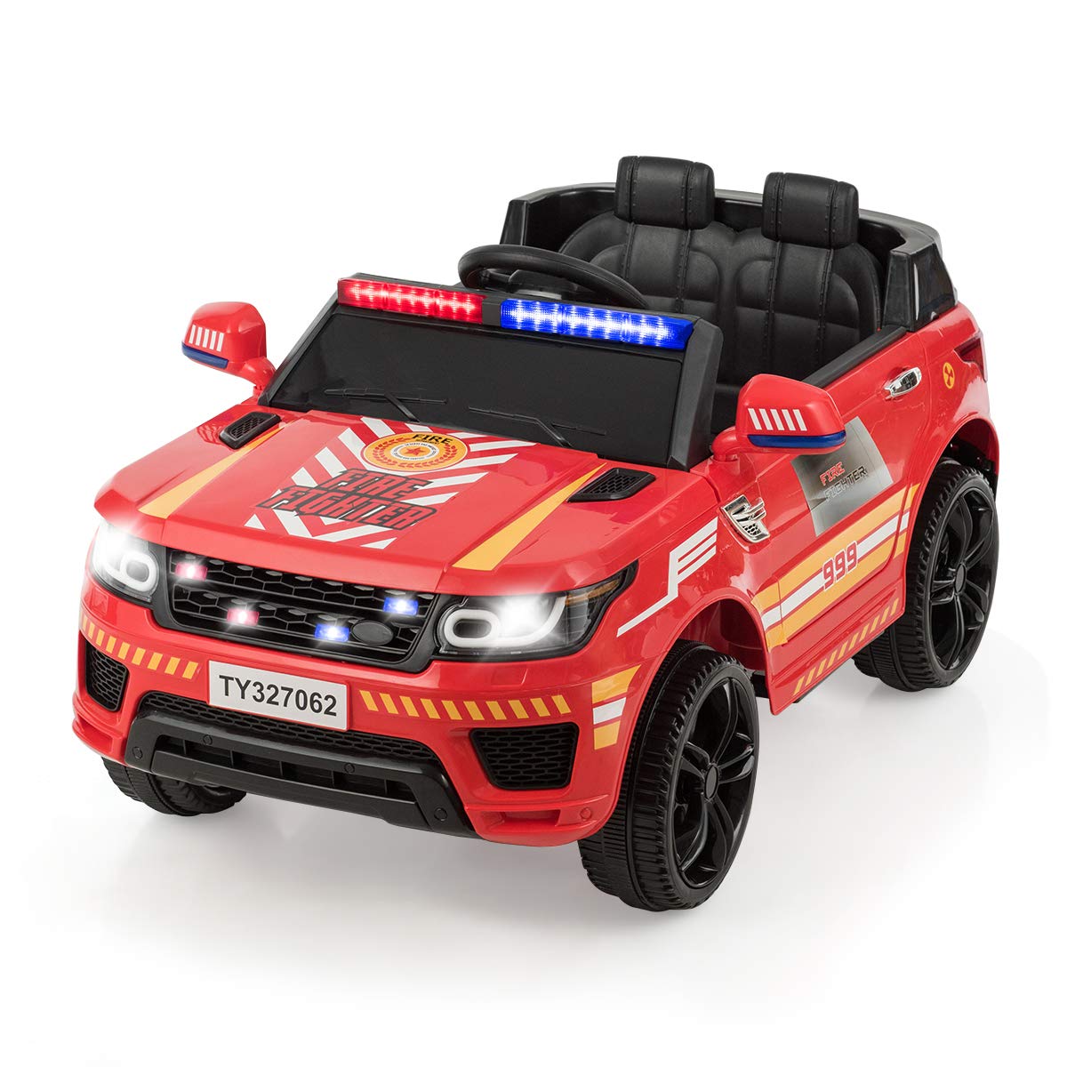 Ride On Car Costzon Police Suv, Batería De 12 V Con Mando A Distancia - Venta Internacional.