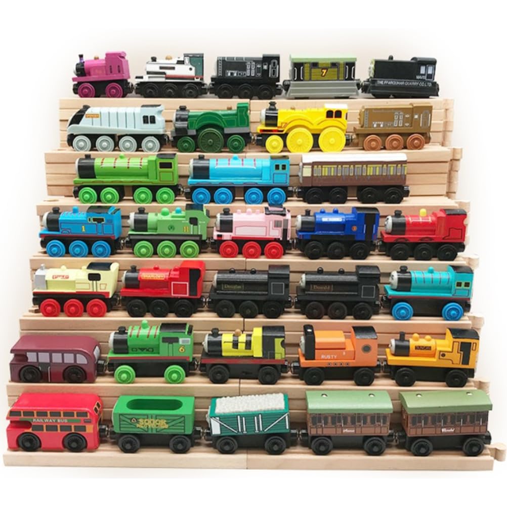 Foto 3 pulgar | Juego de Trenes de Madera Toy Flmenunu Henry 1:43 - Venta Internacional