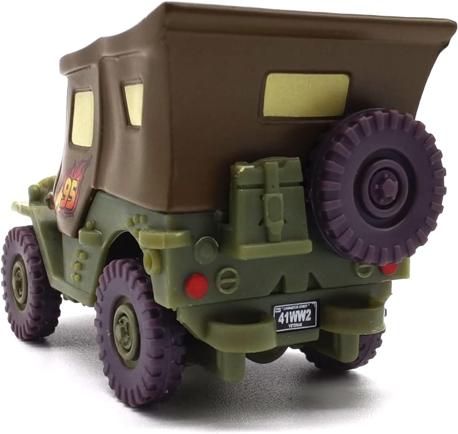 Foto 4 | Toy Car Filmenunu Movie Sarge, Metal Fundido A Escala 1:55 - Venta Internacional.