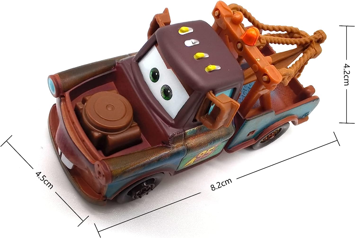 Foto 4 pulgar | Toy Car Filmenunu Movie Mater A Escala 1:55, Metal Fundido A Presión - Venta Internacional.