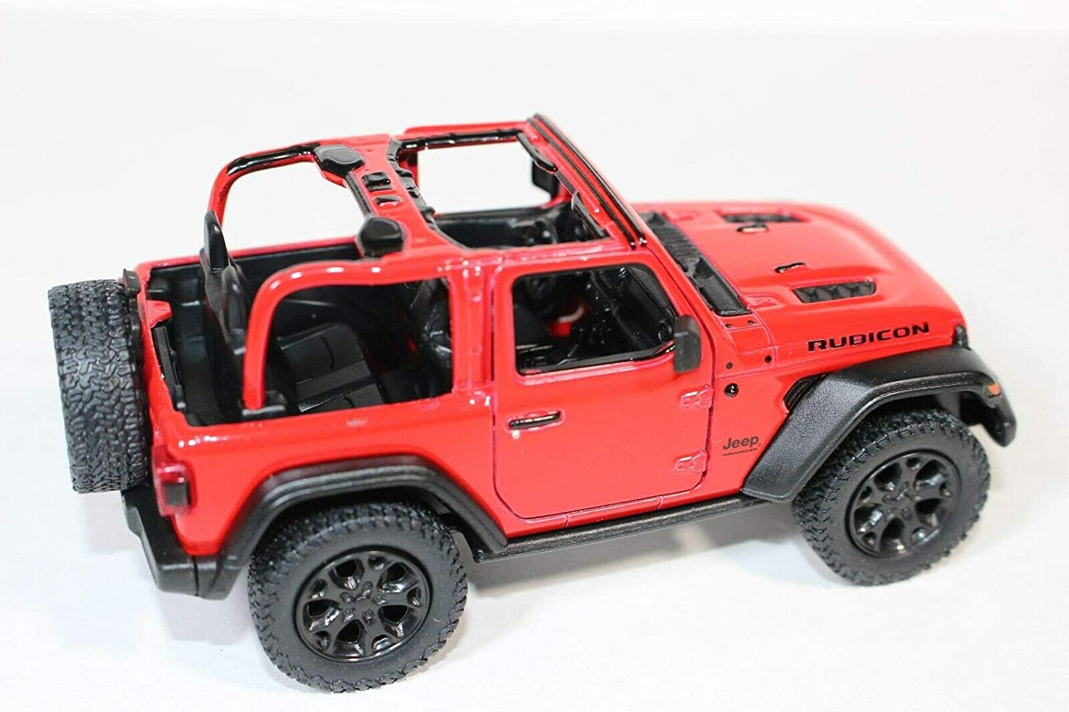 Foto 6 pulgar | Jeep Wrangler Rubicon 2018 sin Capota Rojo - Venta Internacional