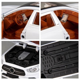 Foto 4 | Coche de juguete fundido a presión Bdtctk 1/24 Benz E300 con sonido y luz