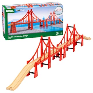 Foto 2 | Puente Colgante Doble Toy Train Accessory Brio World 33683 - Venta Internacional