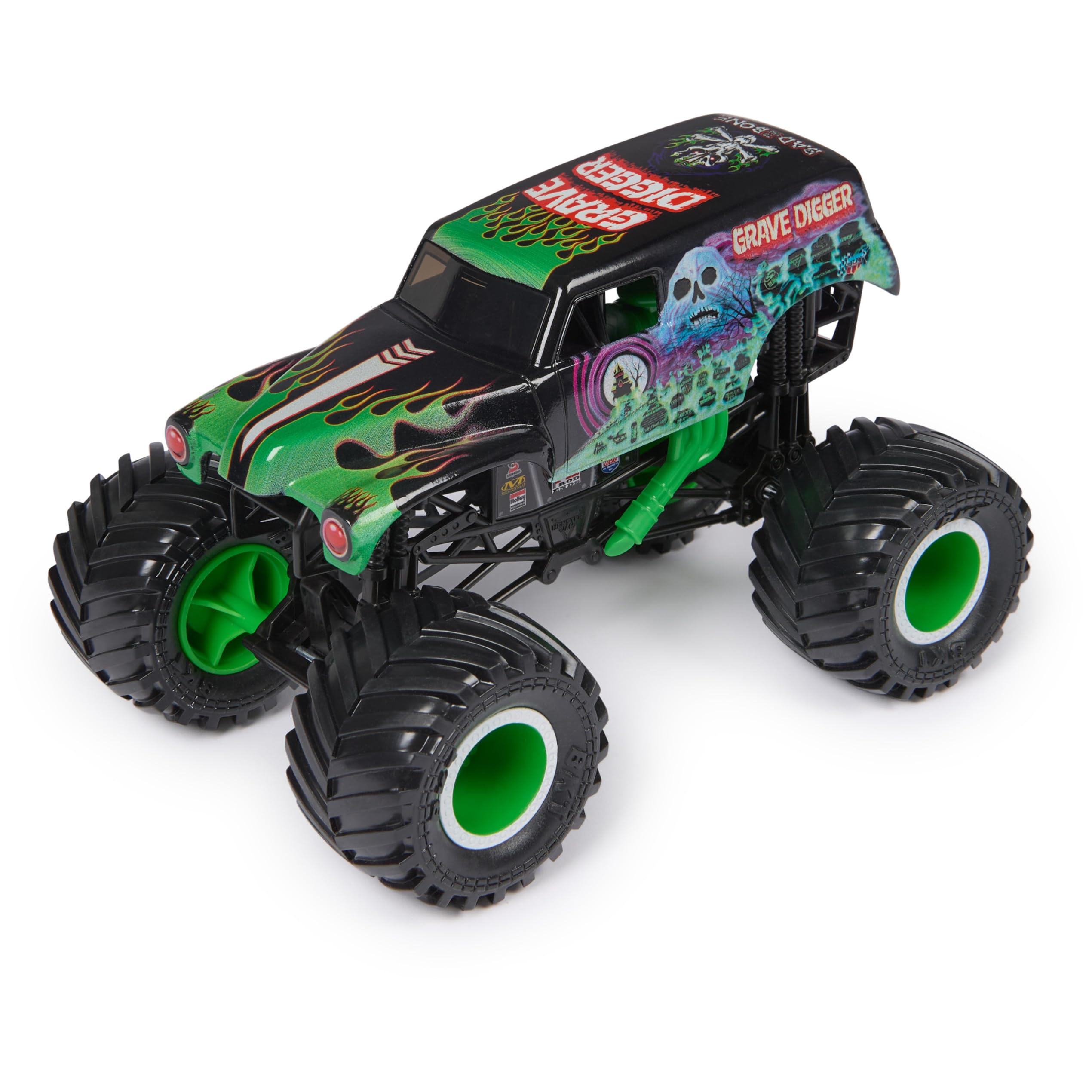 Foto 3 pulgar | Monster Truck Monster Jam Grave Digger 1:24 - Venta Internacional