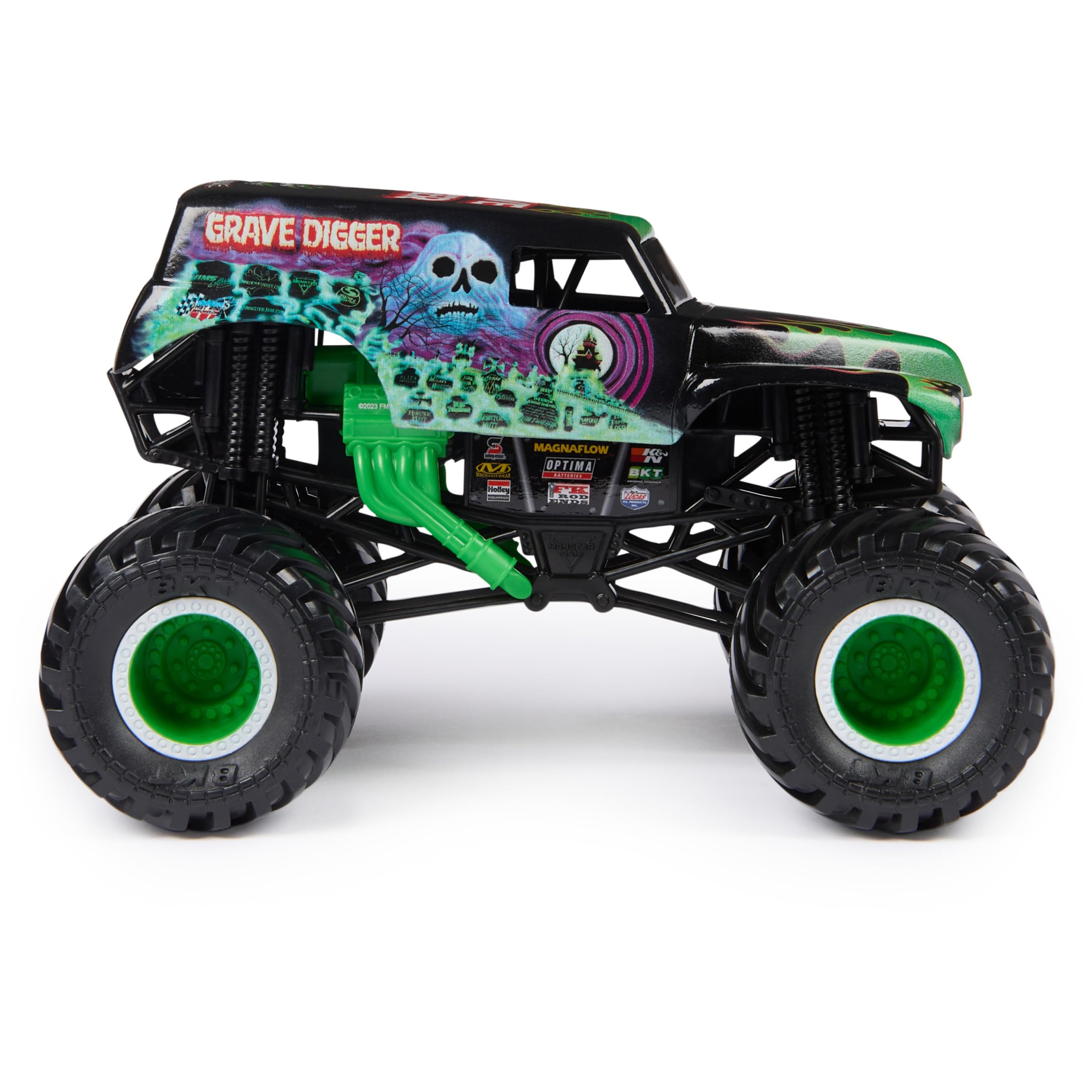 Foto 4 pulgar | Monster Truck Monster Jam Grave Digger 1:24 - Venta Internacional