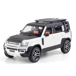 Foto 2 | Coche de Juguete Land Rover New Defender 110 1:24 Diecast con Sonido y Luz - Venta Internacional