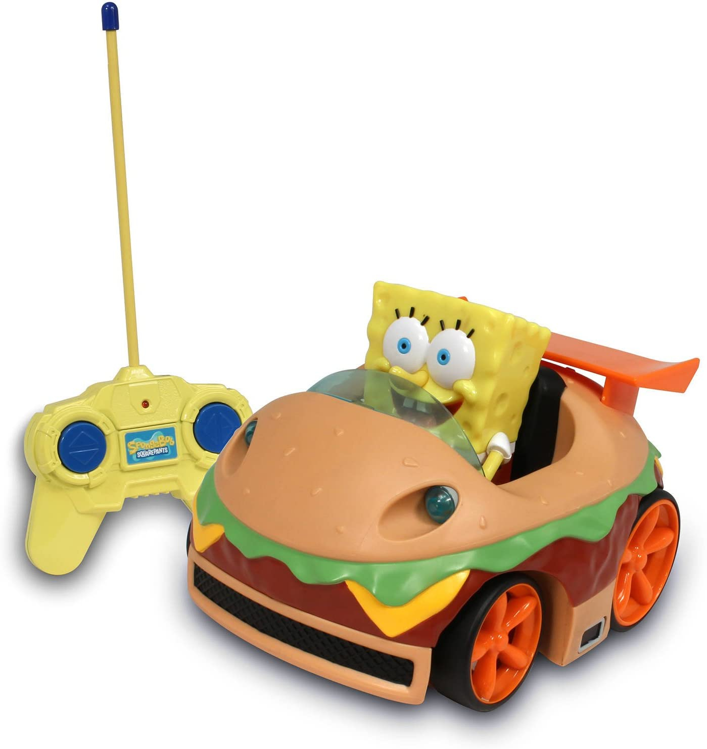Foto 4 pulgar | Vehículo Spongebob Squarepants con Control Remoto Krabby Patty con Bob Esponja - Venta Internacional