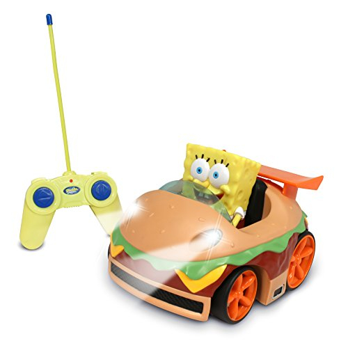 Foto 5 pulgar | Vehículo Spongebob Squarepants con Control Remoto Krabby Patty con Bob Esponja - Venta Internacional