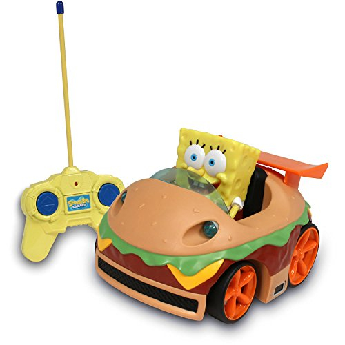 Foto 7 pulgar | Vehículo Spongebob Squarepants con Control Remoto Krabby Patty con Bob Esponja - Venta Internacional
