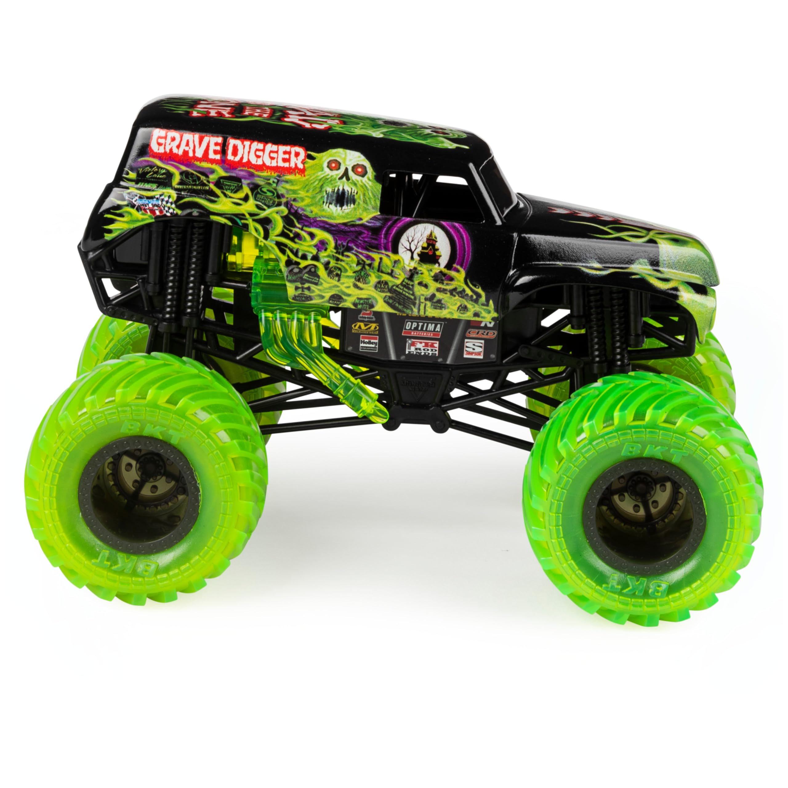 Foto 5 pulgar | Camiones Monster Jam Curse Of The Gasoline Scooby-Doo Paquete de 3 - Venta Internacional