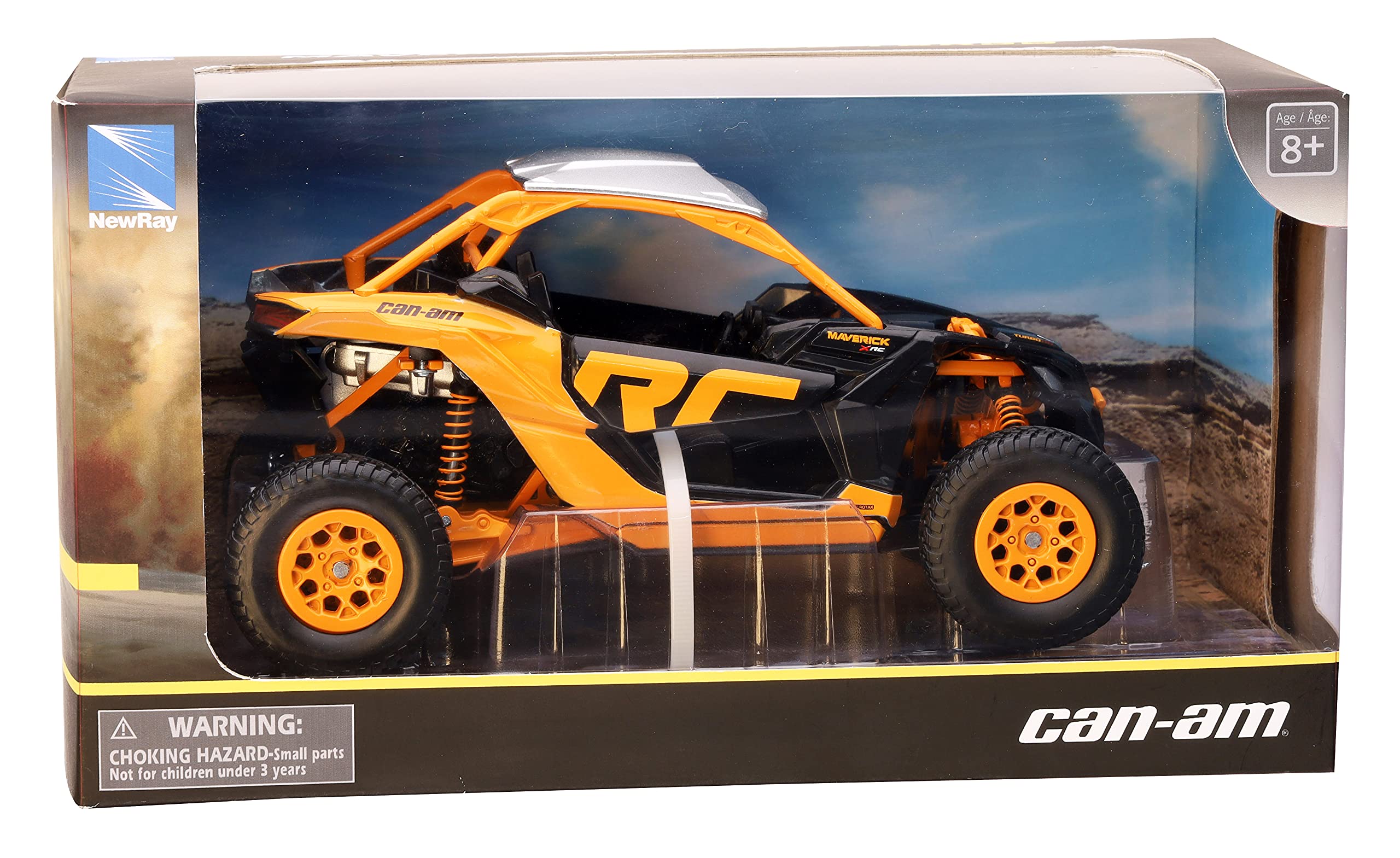 Foto 3 pulgar | Toy Ne-ray Can Am Maverick X3 Xrc Turbo Escala 1:18 Naranja - Venta Internacional