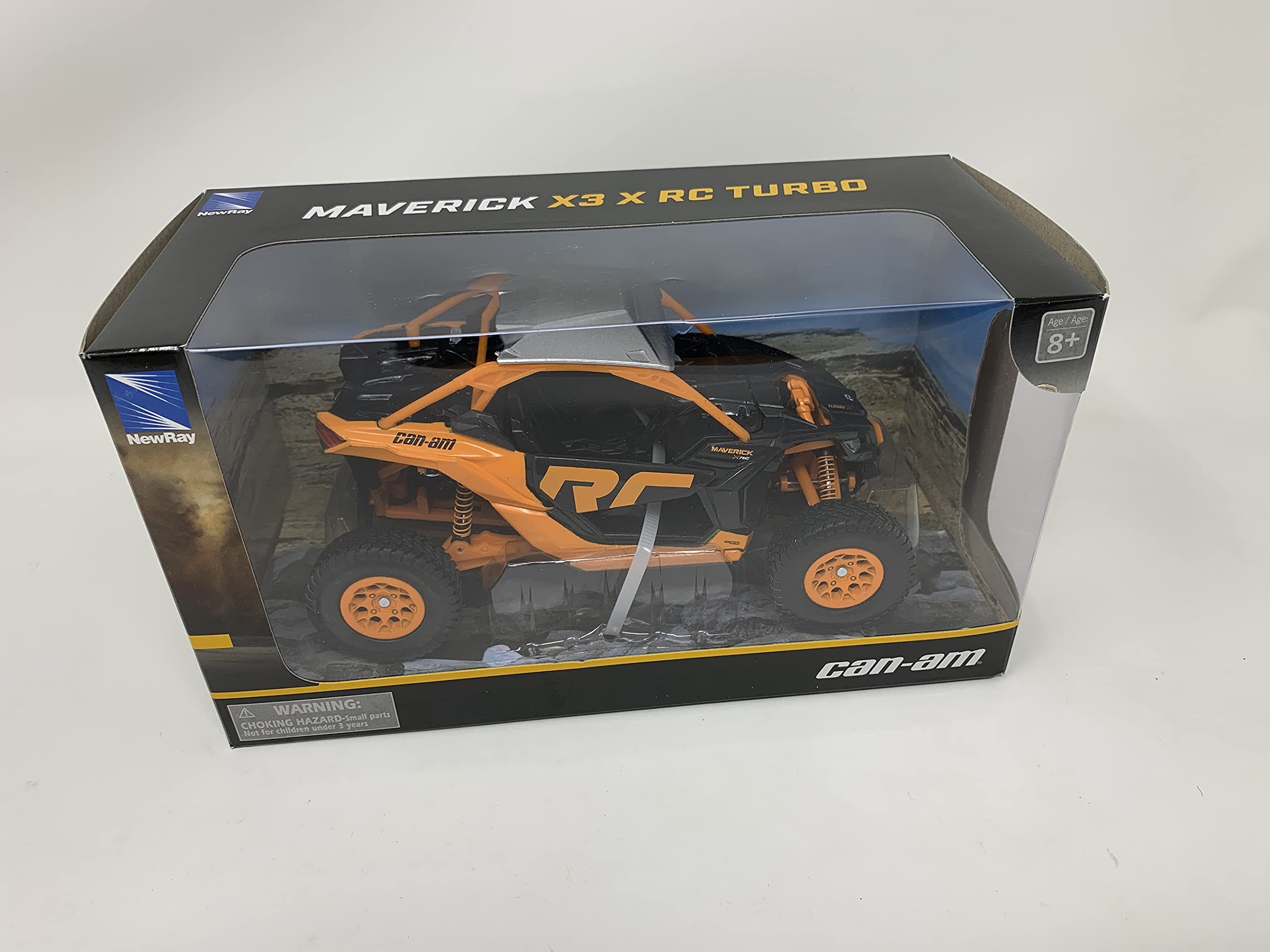 Foto 4 pulgar | Toy Ne-ray Can Am Maverick X3 Xrc Turbo Escala 1:18 Naranja - Venta Internacional