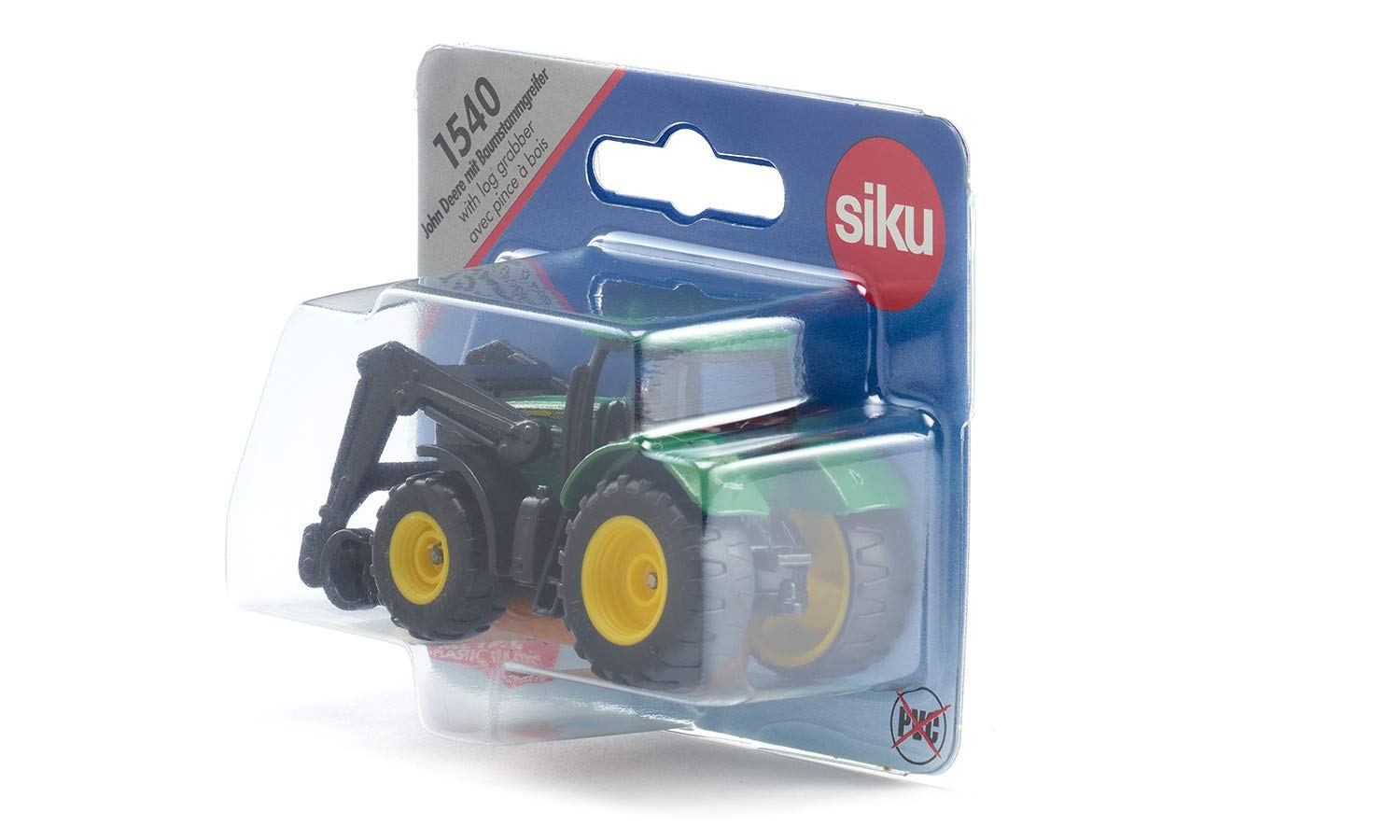 Foto 7 pulgar | Coche de Juguete Siku 1540 Super John Deere con Grabador de Troncos Multicolor - Venta Internacional