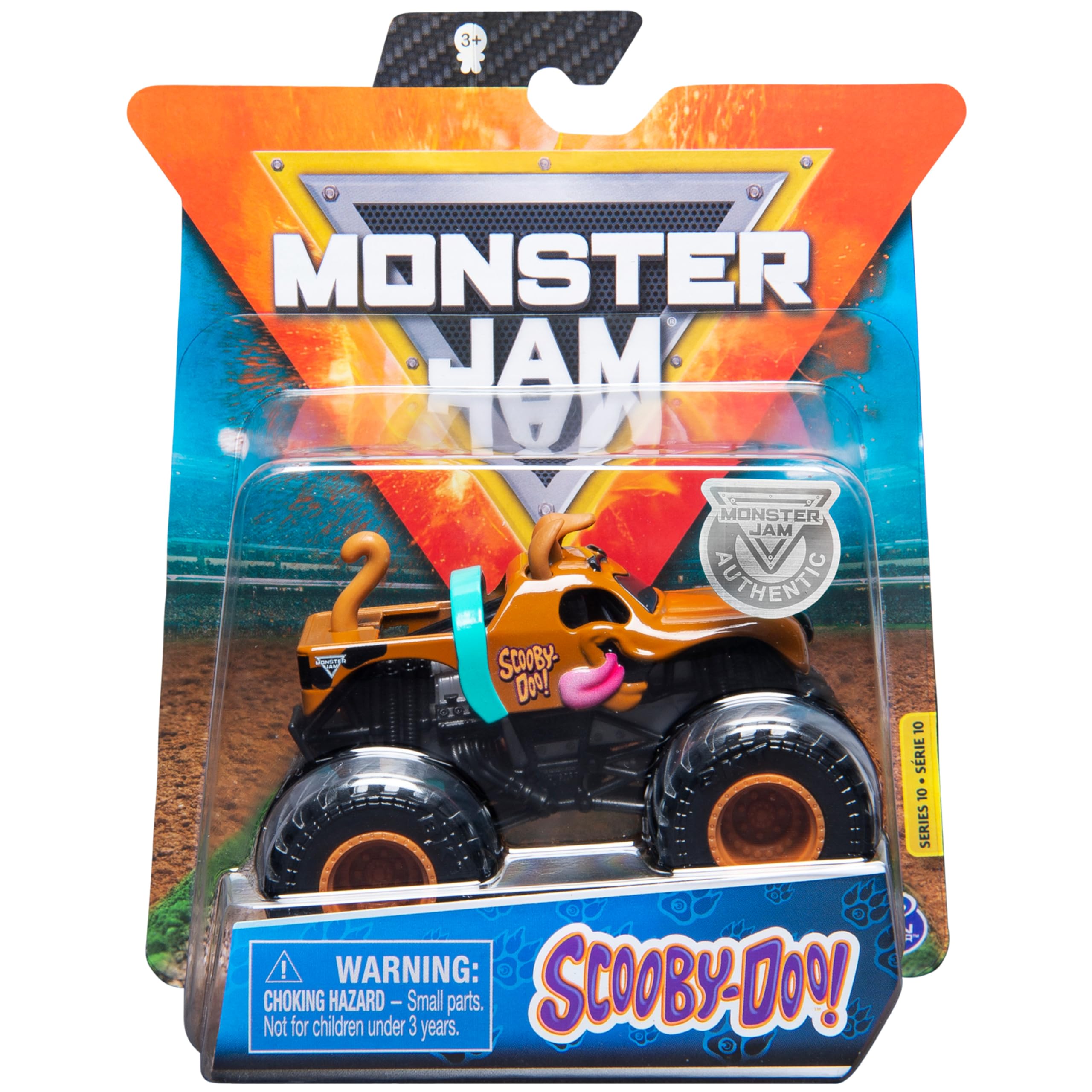 Foto 2 pulgar | Vehículo Fundido a Presión Monster Jam Official Scooby Doo 1:64 - Venta Internacional