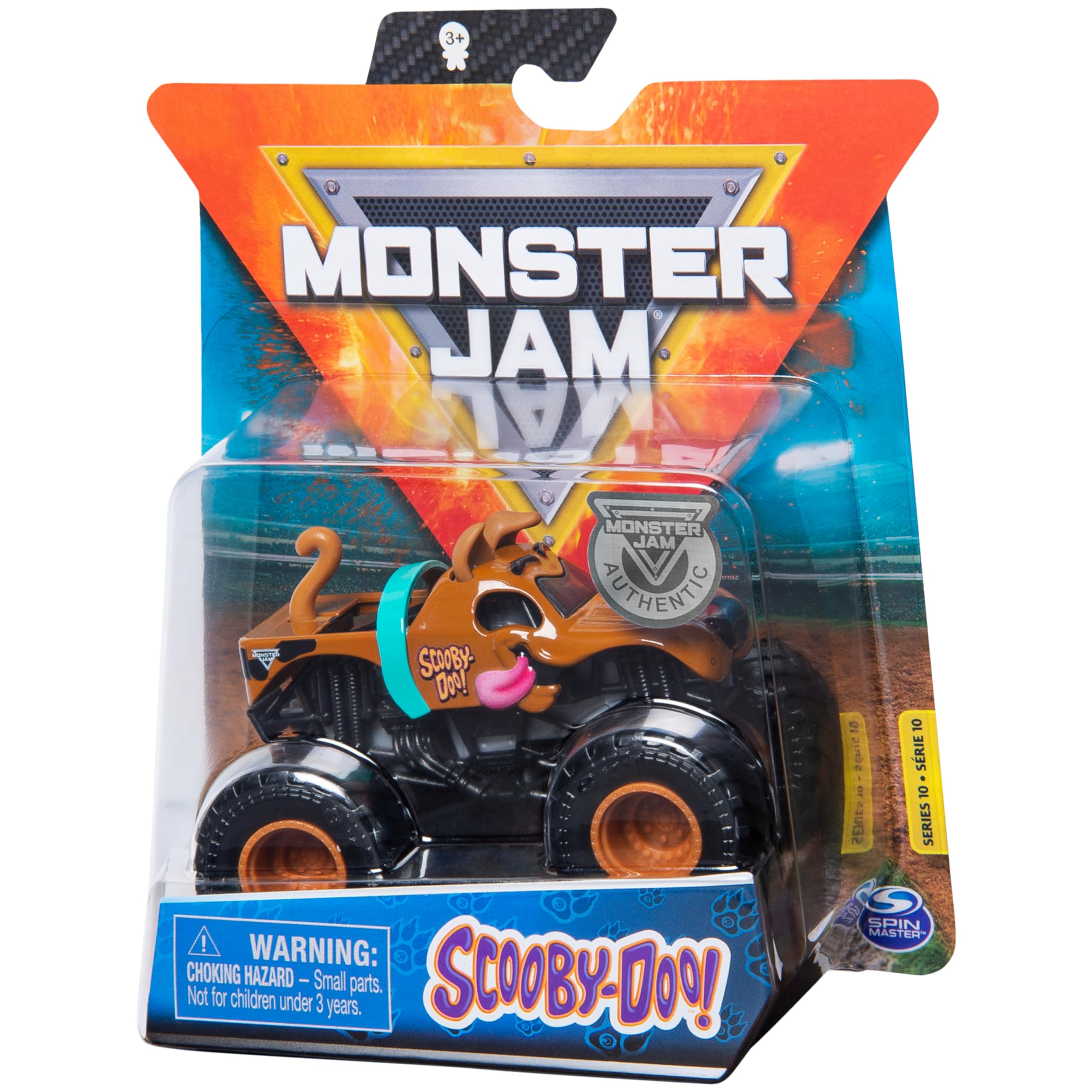 Foto 5 pulgar | Vehículo Fundido a Presión Monster Jam Official Scooby Doo 1:64 - Venta Internacional